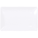 Elite Global Solutions 18" x 11 1/2" Rectangular Symmetry Platter - Melamine, Display White (M1811RC-NW) thumbnail 2