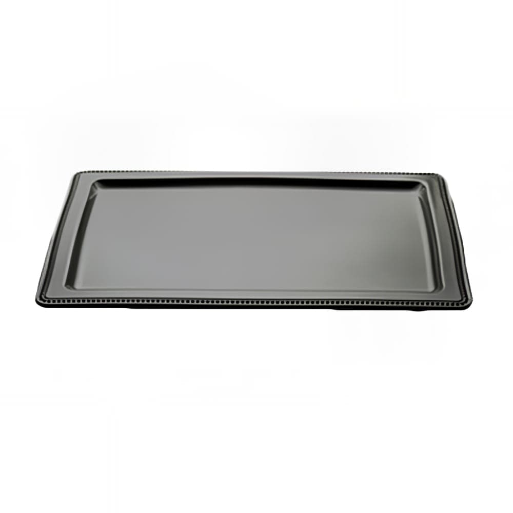 Elite Global Solutions Rectangular Serving Tray - 18"L x 12"W, Melamine, Black (M1812RC-B)
