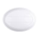 Elite Global Solutions 18" x 13" Oval Olympus Platter - Melamine, White (M1813118OV-W) thumbnail 4