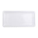 Elite Global Solutions 18" x 9" Rectangular Olympus Platter - Melamine, White (M189RC-W) thumbnail 2
