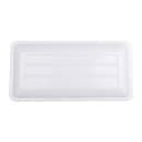 Elite Global Solutions 18" x 9" Rectangular Olympus Platter - Melamine, White (M189RC-W) thumbnail 4