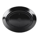 Elite Global Solutions 18" x 14" Oval Classic Platter - Melamine, Black (M18OV-B) thumbnail 4