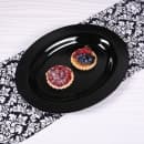 Elite Global Solutions 18" x 14" Oval Classic Platter - Melamine, Black (M18OV-B) thumbnail 6