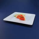 Elite Global Solutions 18" Square Melamine Dinner Plate, White (M18SQRR-W) thumbnail 7