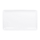 Elite Global Solutions Rectangular Serving Tray - 20"L x 11"W, Melamine, White (M2011RC-NW) thumbnail 2
