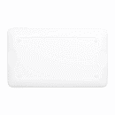 Elite Global Solutions Rectangular Serving Tray - 20"L x 11"W, Melamine, White (M2011RC-NW) thumbnail 4
