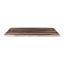 Elite Global Solutions Rectangular Fo Bwa Serving Board - 20" x 12", Melamine, Faux Hickory (M2012RCFP-HW) thumbnail 2