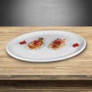 Elite Global Solutions 21" x 15" Oval Olympus Platter - Melamine, White (M2115OV-W) thumbnail 6