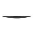 Elite Global Solutions 24" x 9" Oval Moderne Salmon Platter - Melamine, Black (M249SP-B) thumbnail 3