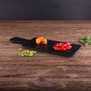 Elite Global Solutions Rectangular Serving Board - 10 1/2" x 5 1/2", Black Slate (M510RC-B) thumbnail 6