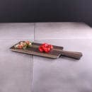 Elite Global Solutions Rectangular Fo Bwa Serving Board - 10 1/2" x 5 1/2", Melamine, Faux Hickory (M510RC-HW) thumbnail 6
