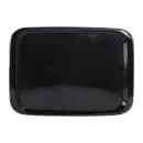 Elite Global Solutions Rectangular Serving Tray - 14"L x 10 1/4"W, Melamine, Black (M5114T-B) thumbnail 2