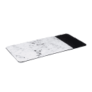 Elite Global Solutions Rectangular Horizon Slate Serving Board - 14 1/4" x 7", Melamine, Black Slate/Faux Horizon Marble (M714RCSM-BH) thumbnail 2