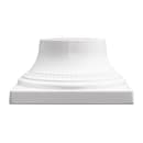 Elite Global Solutions 7" Square Pedestal Base - 3 3/4"H, Melamine, White (M74P-NW) thumbnail 2