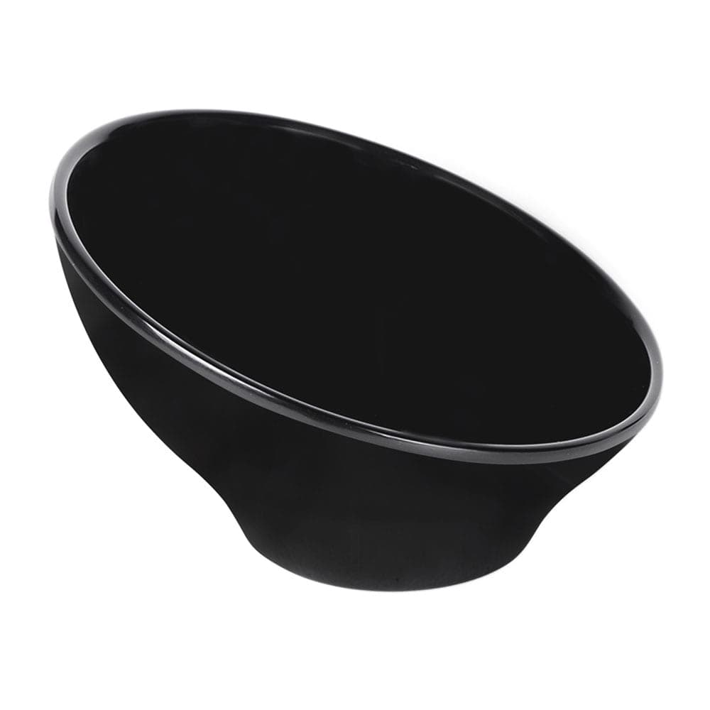 Elite Global Solutions 18 oz Round Melamine Bowl, Black (M75-B)