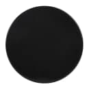 Elite Global Solutions 7" Round Melamine Salad Plate, Black (M7PL-B) thumbnail 2