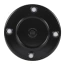 Elite Global Solutions 7" Round Melamine Salad Plate, Black (M7PL-B) thumbnail 4