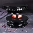 Elite Global Solutions 7" Round Melamine Salad Plate, Black (M7PL-B) thumbnail 7