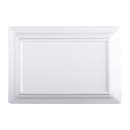 Elite Global Solutions 12" x 8 1/4" Rectangular Vogue Platter - Melamine, White (M812RC-W) thumbnail 4