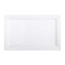 Elite Global Solutions 13" x 8 3/8" Rectangular Vogue Platter - Melamine, White (M8131RC-W) thumbnail 2