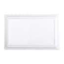 Elite Global Solutions 13" x 8 3/8" Rectangular Vogue Platter - Melamine, White (M8131RC-W) thumbnail 4