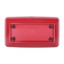 Elite Global Solutions 14 1/2" x 8 1/2" Rectangular Pappasan Platter - Melamine, Cranberry (M85145-CBR) thumbnail 4