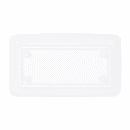 Elite Global Solutions 14 1/2" x 8 1/2" Rectangular Pappasan Platter - Melamine, Display White (M85145-NW) thumbnail 4