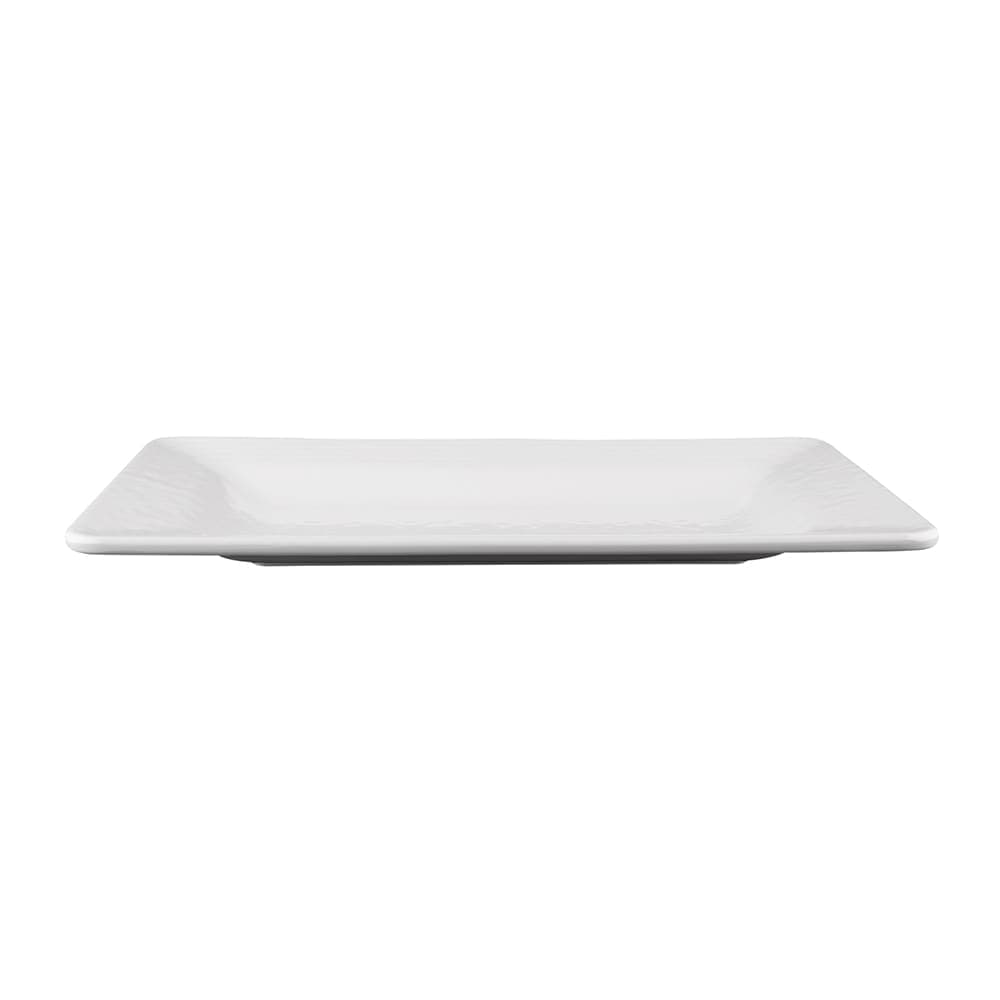 Elite Global Solutions 15" x 9" Rectangular Pebble Creek Tray - Melamine, White (M915RR-W)