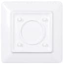Elite Global Solutions 9" Square Melamine Dinner Plate, White (M99SQ-NW) thumbnail 4