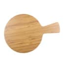 Elite Global Solutions 9" Round Fo Bwa Serving Board - Melamine, Faux Bamboo (M9RW-BB) thumbnail 2