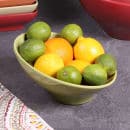 Elite Global Solutions 28 oz Round Melamine Bowl, Weeping Willow Green (M9-WWG) thumbnail 6