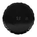 Elite Global Solutions 13" Round Pedestal Cake Stand - Melamine, Black (MCP13KT-B) thumbnail 4