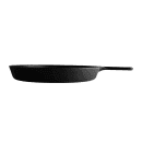 Elite Global Solutions 10 3/4"  Round Illogical Faux Cast Iron Fry Pan w/ Handle - Melamine, Black (MFP1075-B) thumbnail 3
