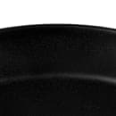Elite Global Solutions 8 1/4" x 5 1/2" Oval Illogical Faux Cast Iron Serving Skillet - Melamine, Black (MFP85OV-B) thumbnail 5