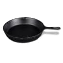 Elite Global Solutions 8" Round Illogical Faux Cast Iron Fry Pan w/ Handle - Melamine, Black (MFP8-B) thumbnail 4