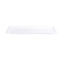 Elite Global Solutions 21" x 7" Rectangular Vogue Serving Platter - Melamine, White (Q2-V127-W) thumbnail 2
