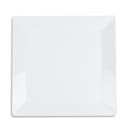Elite Global Solutions 14 1/2" Square Stratus Trays Serving Platter - Melamine, White (Q2-V145-W) thumbnail 2