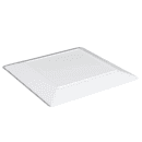 Elite Global Solutions 14 1/2" Square Stratus Trays Serving Platter - Melamine, White (Q2-V145-W) thumbnail 4