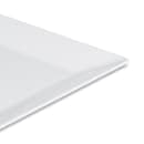 Elite Global Solutions 14 1/2" Square Stratus Trays Serving Platter - Melamine, White (Q2-V145-W) thumbnail 5