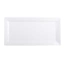 Elite Global Solutions 14" x 7" Rectangular Vogue Platter - Melamine, White (Q2-V147-W) thumbnail 2