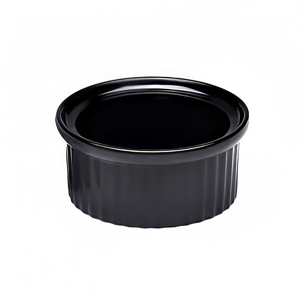 Elite Global Solutions 1 oz Melamine Ramekin, Black (R1-B)