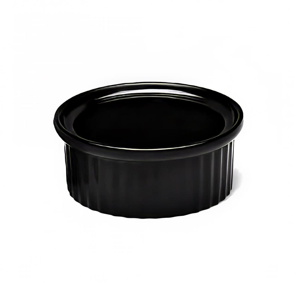 Elite Global Solutions 4 oz Melamine Ramekin, Black (R4-B)