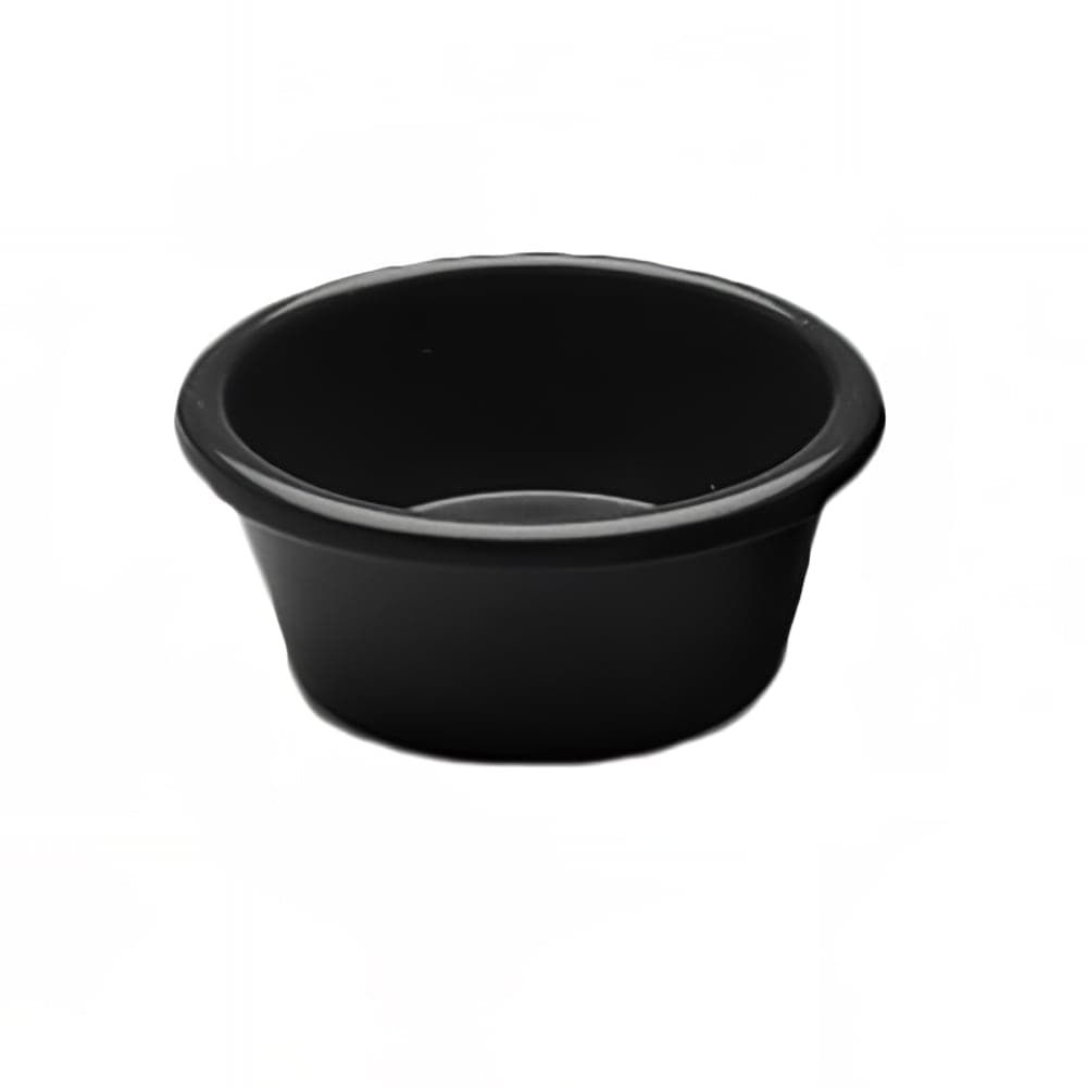 Elite Global Solutions 4 oz Melamine Ramekin, Black (R4SM-B)