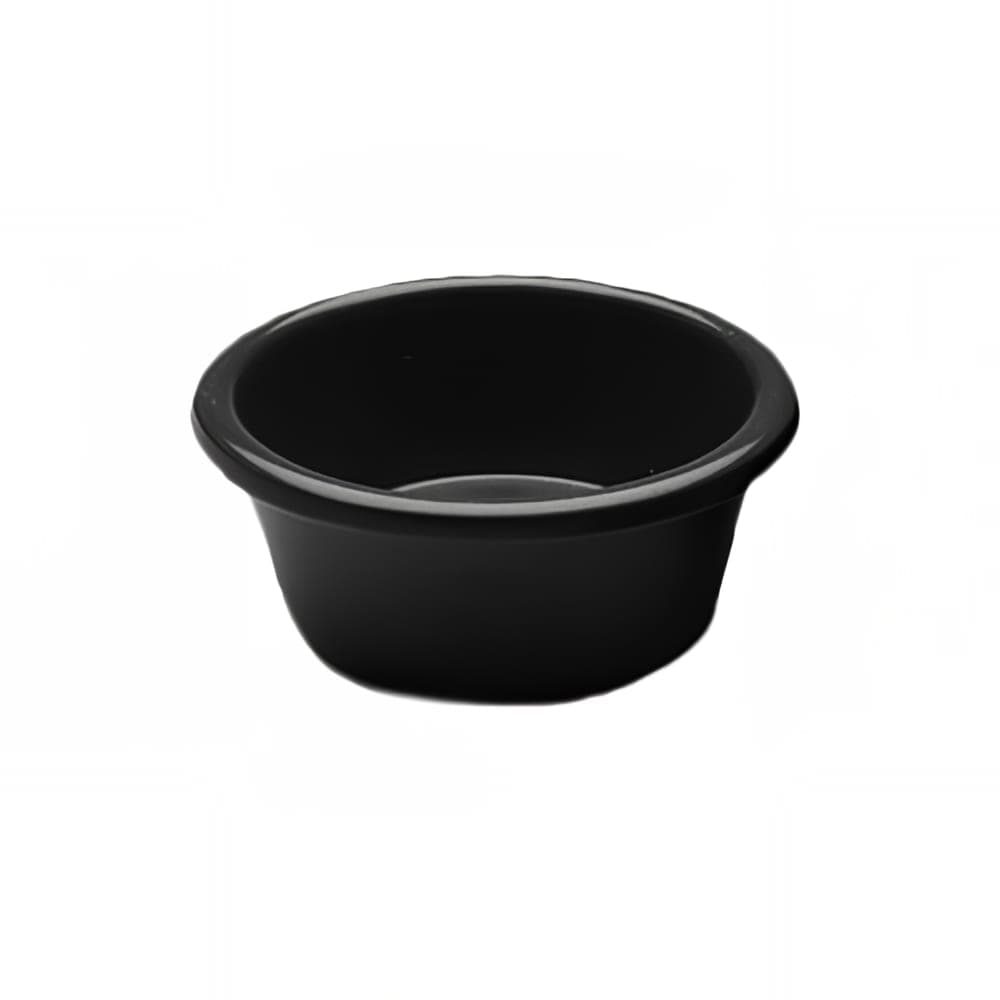 Elite Global Solutions 6 oz Melamine Ramekin, Black (R6SM-B)