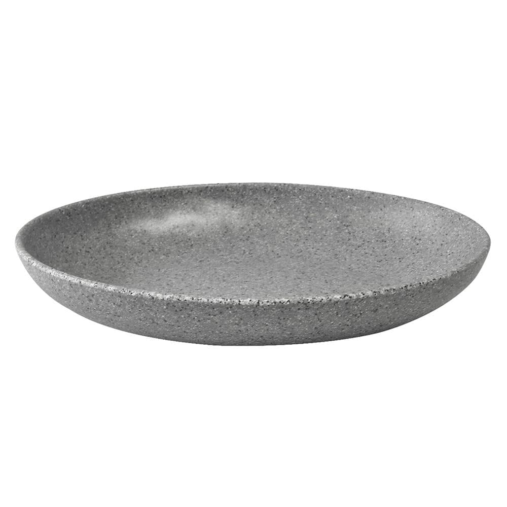 Elite Global Solutions 10" x 7" Oval Melamine Dinner Plate - Granite Stone (RT107OV-GS)