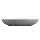 Elite Global Solutions 10" x 7" Oval Melamine Dinner Plate - Granite Stone (RT107OV-GS) thumbnail 3
