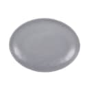 Elite Global Solutions 13" x 10" Oval Melamine Dinner Plate - Granite Stone (RT1310OV-GS) thumbnail 2