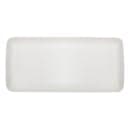 Elite Global Solutions Rectangular Melamine Dinner Plate - 14 1/2" x 6 1/2", Off White (RT146RC-OW) thumbnail 2