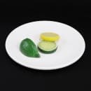 Elite Global Solutions 8" Round Melamine Salad Plate, Off White (RT8R-OW) thumbnail 6