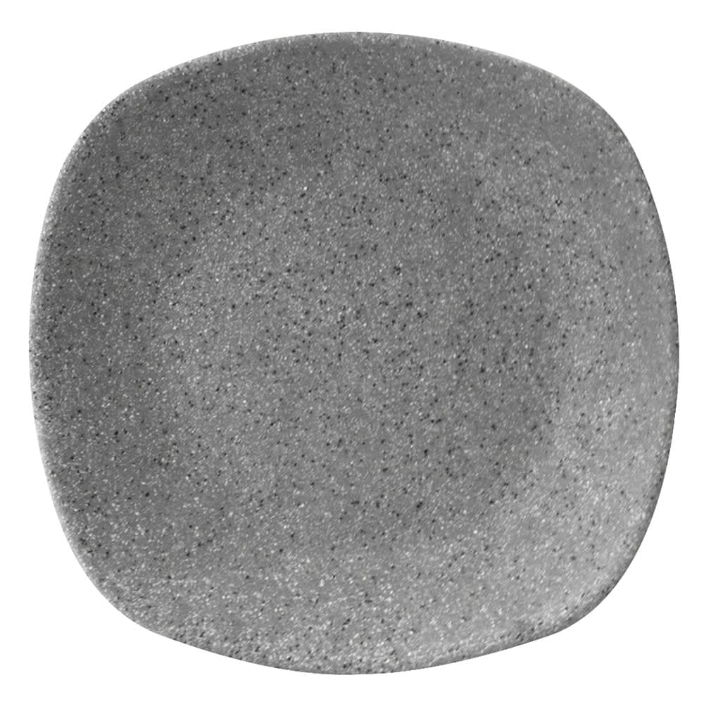 Elite Global Solutions 8" Square Melamine Salad Plate, Granite Stone (RT8SQ-GS)